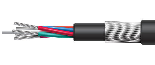 Fibre Optic Cable UNITUBE / CST / PE / MM